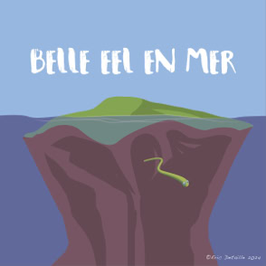 Belle eel en mer