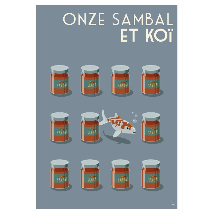 Onze sambal et Koï